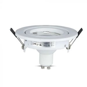 LED Spotlight - 5W GU10 With Fitting White Body 3000K 3pcs/Pack