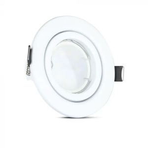 LED Spotlight - 5W GU10 With Fitting White Body 4500K 3pcs/Pack