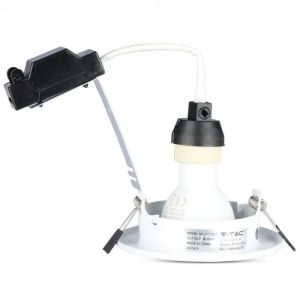 LED Spotlight - 5W GU10 With Fitting White Body 4500K 3pcs/Pack