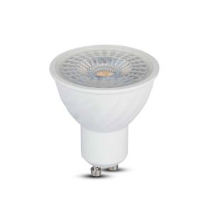 LED Spotlight SAMSUNG CHIP - GU10 6W Ripple Plastic Lens Cover 110° Dimmable 4000K