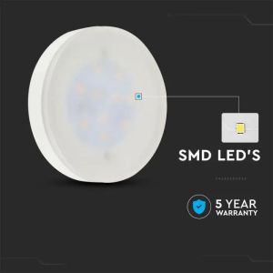 LED Bulb - SAMSUNG CHIP 6.4W GX53 Plastic 3000K