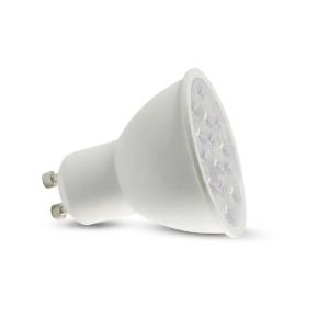 LED Spotlight SAMSUNG CHIP - GU10 6W Ripple Plastic 10°D 3000K