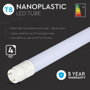 LED Tube SAMSUNG CHIP - 120cm 18W G13 Nano Plastic 4000K