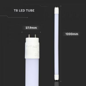 LED Tube T8 18W - 120 cm Nano Plastic Non Rotation 3000K