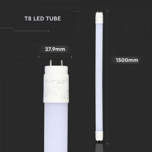 LED Tube T8 22W - 150 cm Nano Plastic Non Rotation 3000K