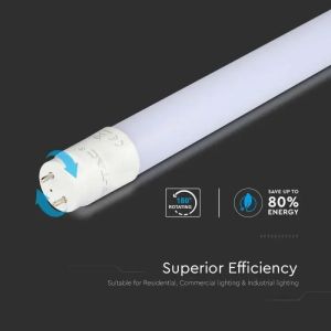 LED Tube SAMSUNG CHIP - 60cm 9W G13 Nano Plastic 3000K