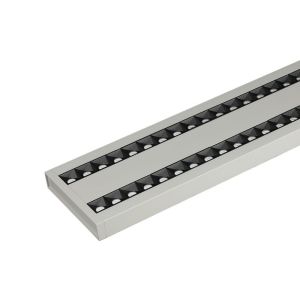 LED Linear Light SAMSUNG CHIP - 60W Hangign Linkable Silver Body 4000K 1190x160x30mm