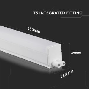 7W LED Batten Fitting SAMSUNG CHIP T5 60cm 4000K