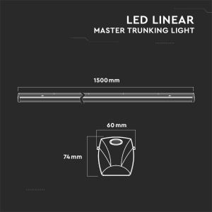 50W LED Linear Master Trunking 90'D Lens 4000K