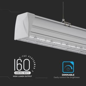 50W LED Linear Master Trunking Double Asymmetrick Lens 4000K