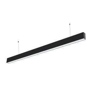 SKU 21374 LED Linear Light SAMSUNG CHIP - 40W Hanging Suspension Black Body 4000K 1200x35x67mm V-TAC