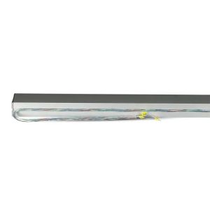 SKU 21375 LED Linear Light SAMSUNG CHIP - 40W Hanging Suspension Silver Body 4000K 1200x35x67mm