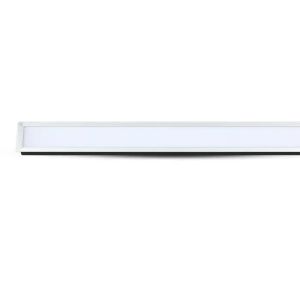 LED Linear Light SAMSUNG CHIP - 40W Recessed Silver Body 4000K 1211x70x35mm