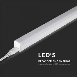 16W LED Batten Fitting Square SAMSUNG CHIP T5 120cm 3000K