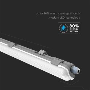 LED Waterproof Lamp Fitting 120cm 1*18W 4000K