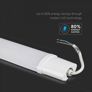 LED Waterproof Fitting S-SERIES 1500mm 48W 6400K