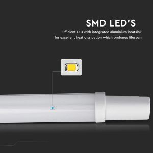 LED Waterproof Fitting S-SERIES 600mm 18W 6500K