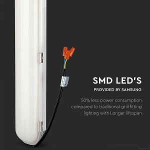 LED Waterproof Fitting SAMSUNG CHIP - 150cm 70W 4500K 120LM/W