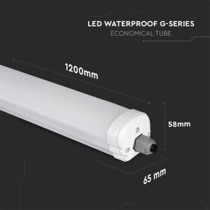 LED Waterproof Lamp G-SERIES 1200mm 36W 6400K 120LM/W