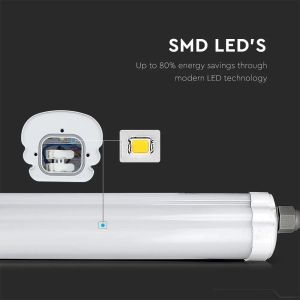 LED Waterproof Lamp G-SERIES 1200mm 36W 6400K 120LM/W