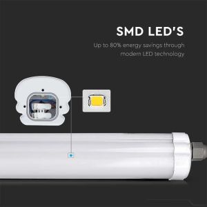 LED Waterproof Lamp G-SERIES 1500mm 48W 4000K 120LM/W