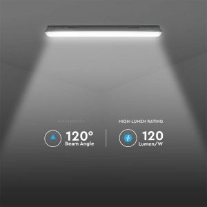 LED Waterproof Fitting M-SERIES 1200mm 36W 4000K Milky Cover 120LM/W