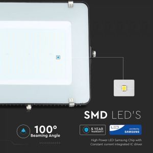 200W LED Floodlight SMD SAMSUNG CHIP Black Body 4000K