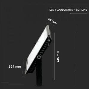 300W LED Floodlight SMD SAMSUNG CHIP Black Body 4000K