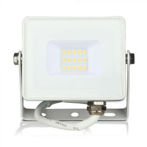 10W LED Floodlight SMD SAMSUNG CHIP White Body 3000K