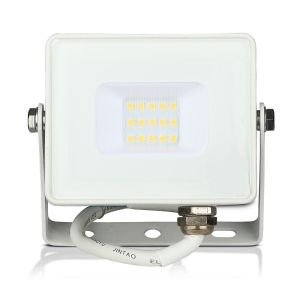 10W LED Floodlight SMD SAMSUNG CHIP White Body 4000K