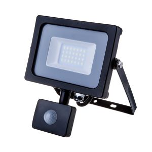 20W LED Sensor Floodlight SAMSUNG CHIP Cut-OFF Function Black Body 4000K