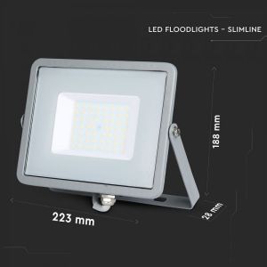 50W LED Floodlight SMD SAMSUNG CHIP Grаy Body 3000K