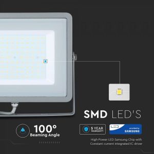 100W LED Floodlight SMD SAMSUNG CHIP Grаy Body 4000K