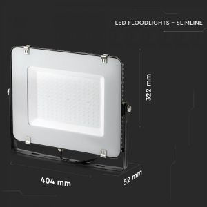 150W LED Floodlight SMD SAMSUNG CHIP Black Body 3000K