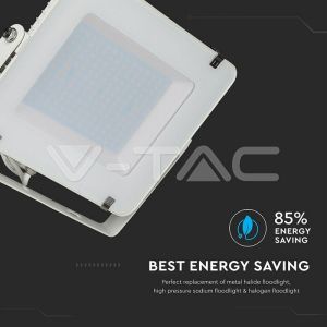 150W LED Floodlight SMD SAMSUNG CHIP White Body 3000K