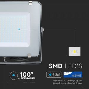 200W LED Floodlight SMD SAMSUNG CHIP Grаy Body 4000K