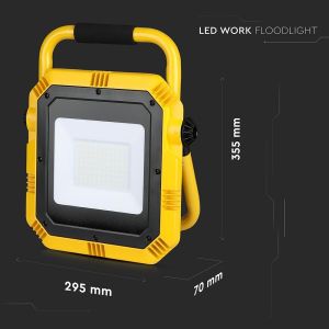 50W LED WORK Floodlight SAMSUNG CHIP 4000K IP65