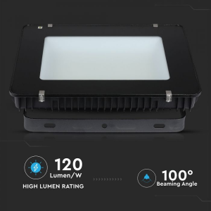 400W LED Floodlight SMD SAMSUNG CHIP SLIM Black Body 6400K 120LM/W