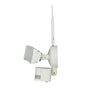 18W LED Floodlight With WIFI Sensor Camera White 6000K