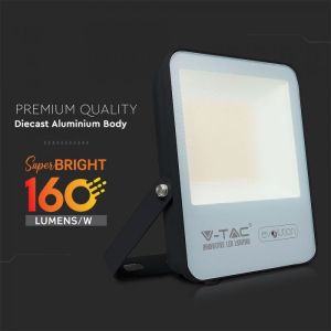 50W LED Floodlight Black Body 4000K 160LM/W