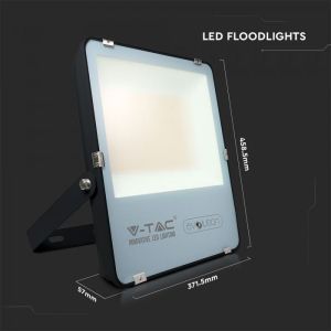 200W LED Floodlight Black Body 6400K 160LM/W