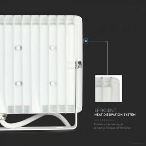 30W LED Floodlight SMD E-Series White Body 3000K