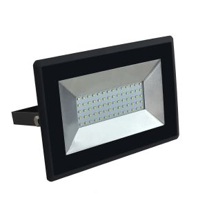 50W LED Floodlight SMD E-Series Black Body 3000K