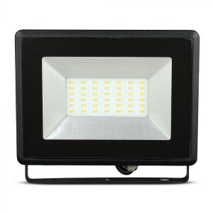 50W LED Floodlight SMD E-Series Black Body 3000K