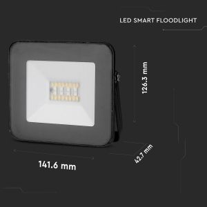 20W LED Floodlight With Bluetooth And Internal Junction Black Body RGB + White