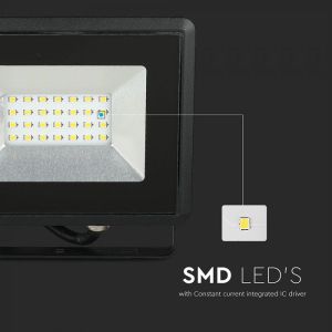 20W LED Floodlight SMD E-Series Black Body Green IP65