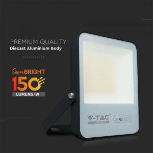 50W LED Floodlight Black Body 3000K 160LM/W