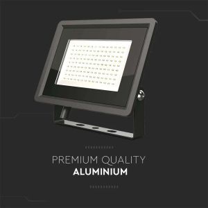 100W LED Floodlight SMD Black Body 3000K F-CLASS