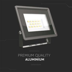 10W LED Floodlight SMD Black Body 3000K F-CLASS