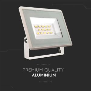 10W LED Floodlight SMD White Body 3000K F-CLASS